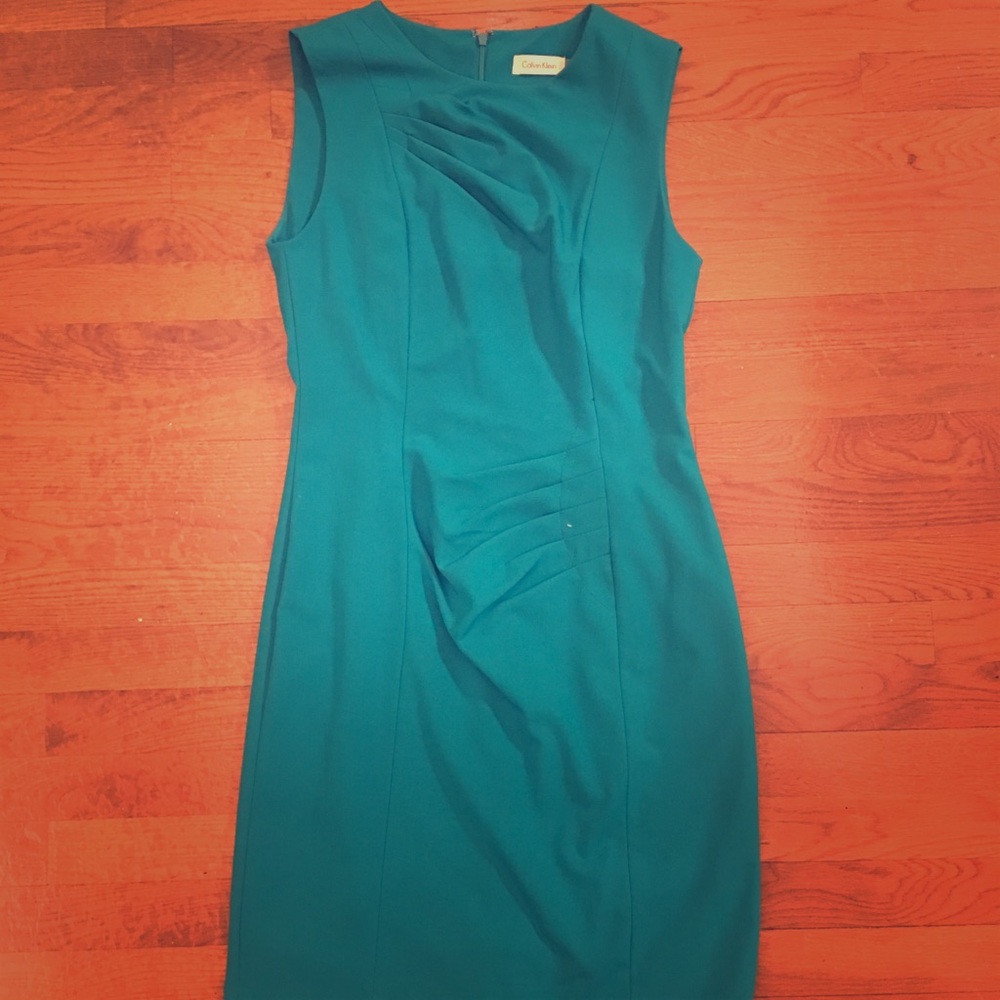 Teal Dress